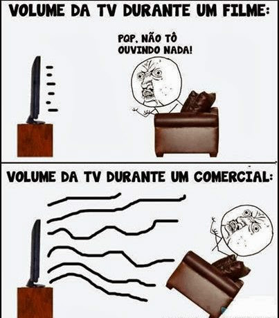 volume da tv