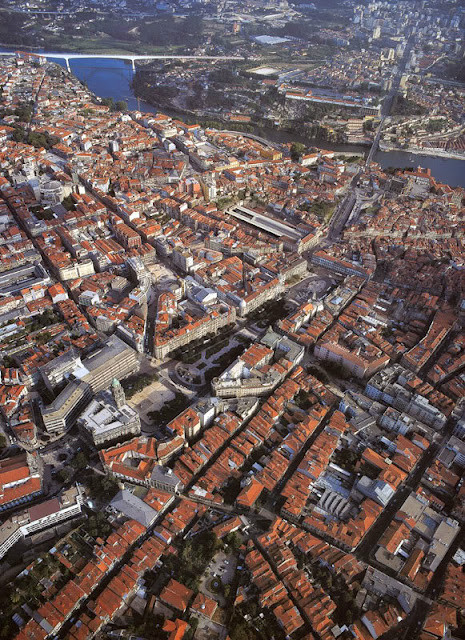 vista aérea da cidade