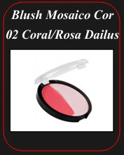 Blush Mosaico Cor 02 Coral/Rosa Dailus
