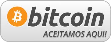 Aceitamos bitcoins!