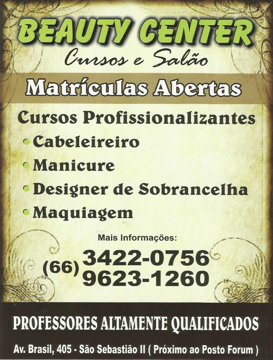 Salão Beauty Center Rondonopolis Mato Grosso