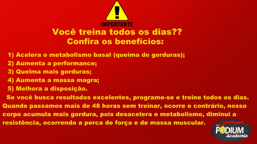 Dicas importantes