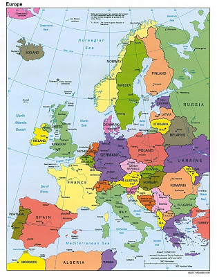 MAPA EUROPEU