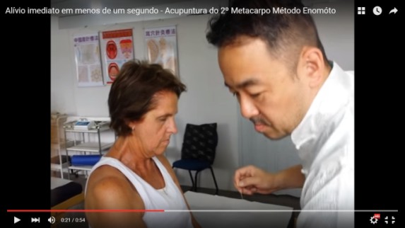 acupuntura do segundo metacarpo joji enomoto video