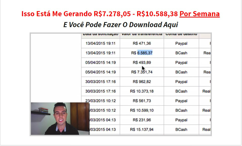 Isso Está Me Gerando R$7.278,05 - R$10.588,38 Por Semana E Você Pode Fazer O Download Aqui