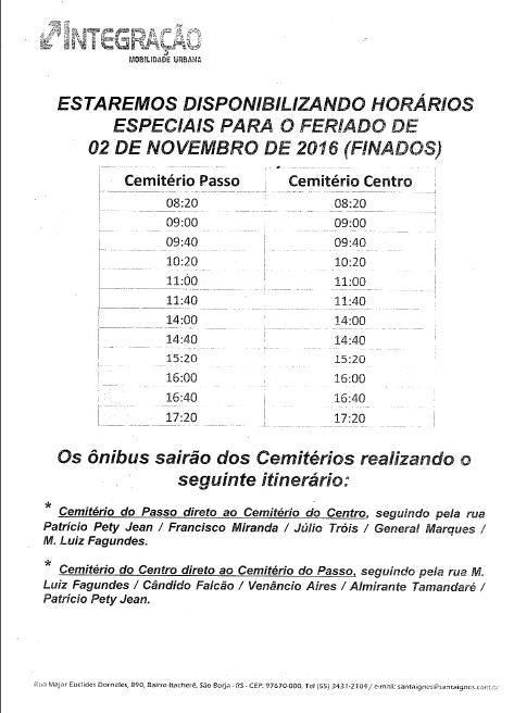 Documento oficial emitido pela empresa