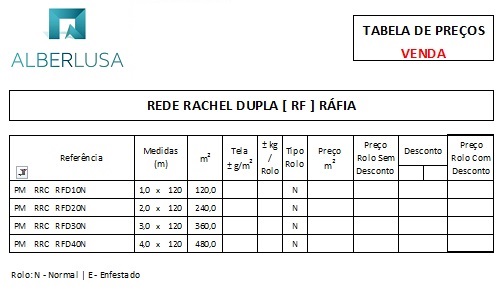 ALBERLUSA Rede Rachel