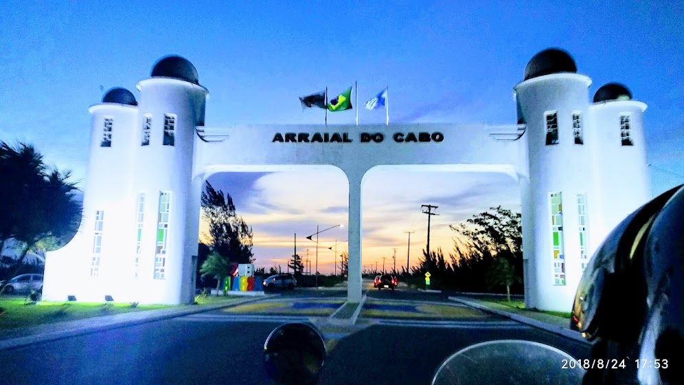 Portal receptivo de Arraial do Cabo