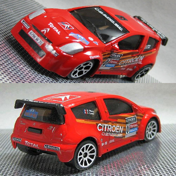 MAJORETTE Citroen C2 WRC