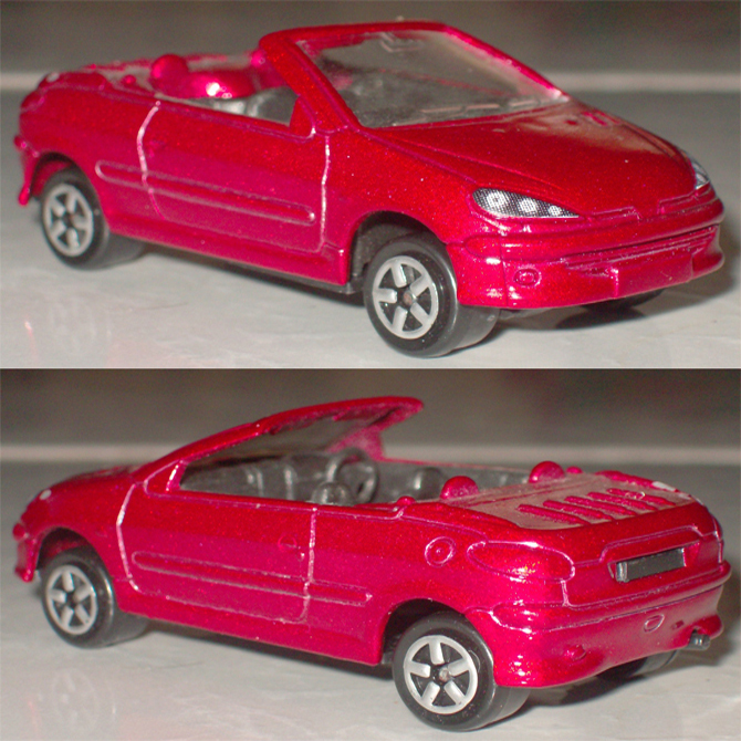 MAJORETTE Peugeot 206 CC