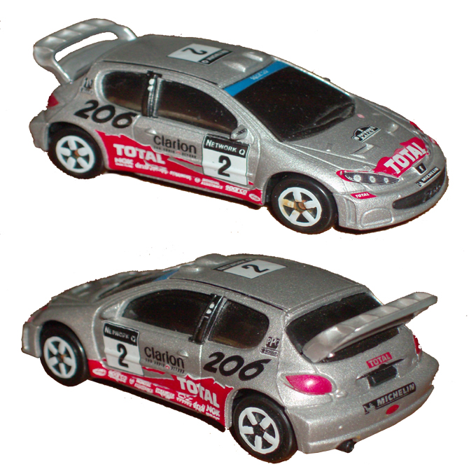 MAJORETTE Peugeot 206 WRC