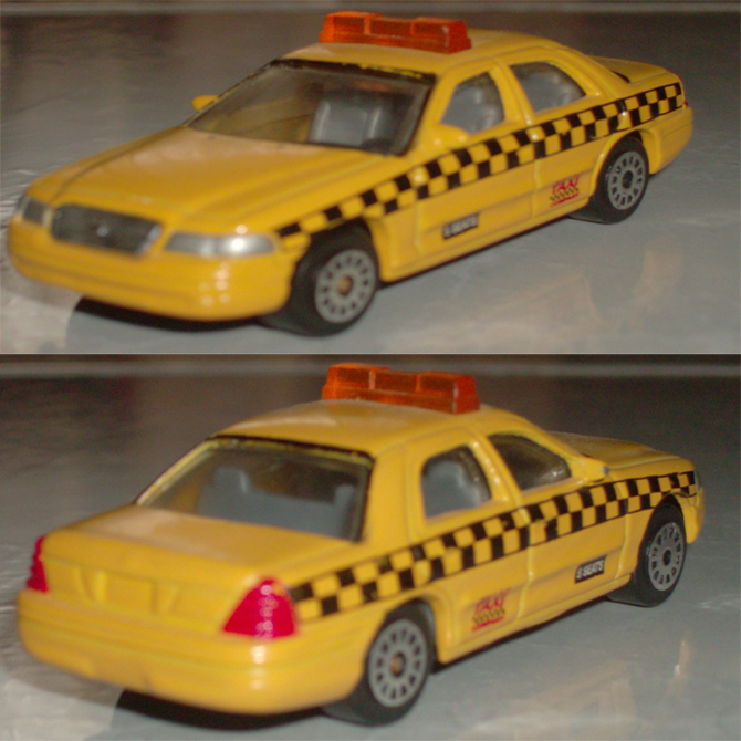 REALTOY Ford Crown Victoria Taxi