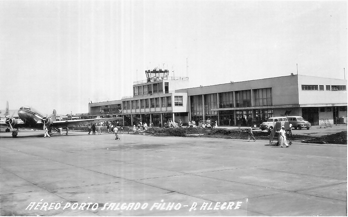 Aeroporto Salgado Filho meados déc. 50