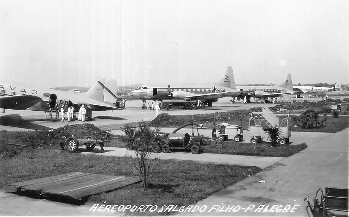 Aeroporto Salgado Filho meados déc. 50