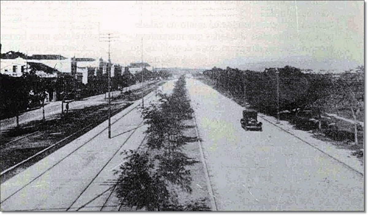 Av. Osvaldo Aranha na década de 1920