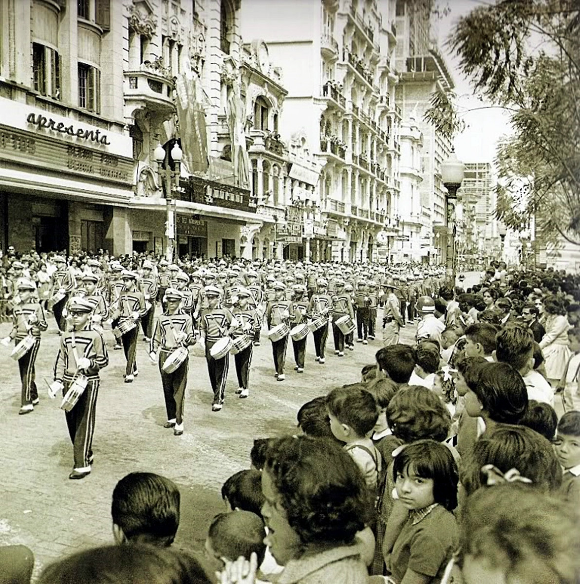 Desfile Centro Porto Alegre 1960