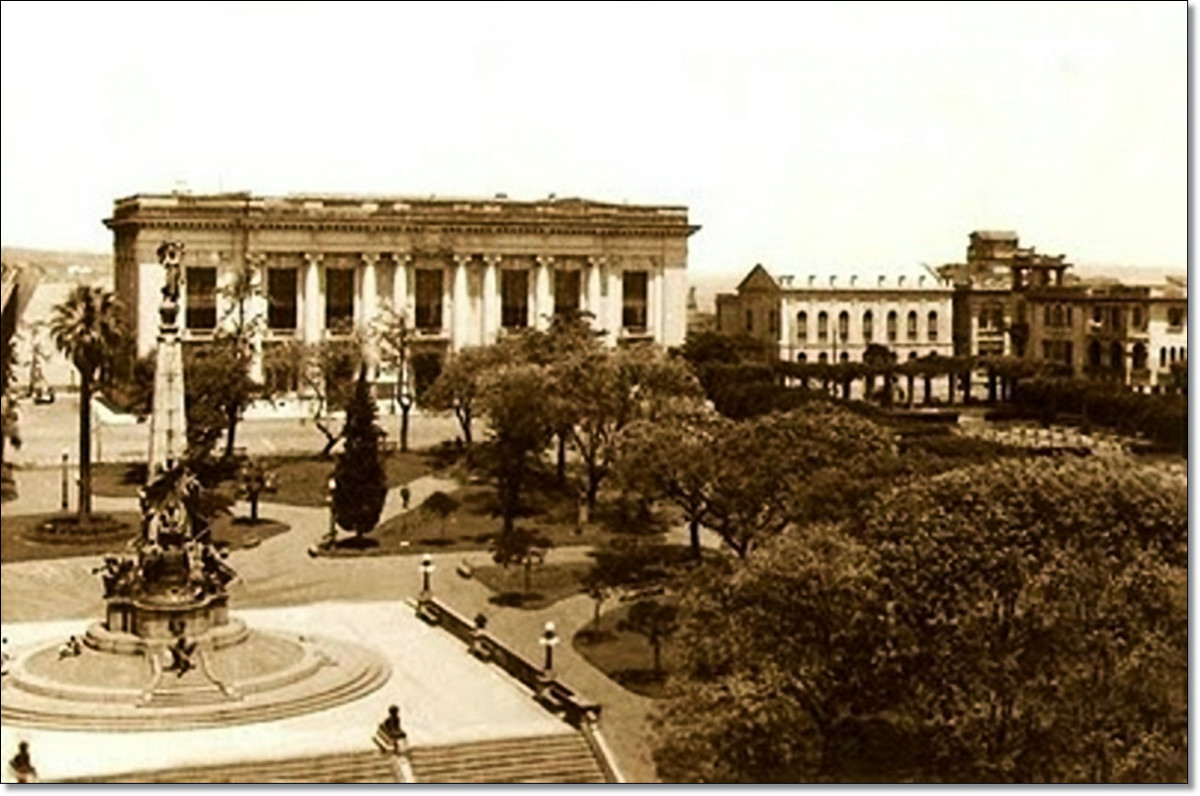 Palácio Piratini e Praça da Matriz 1940