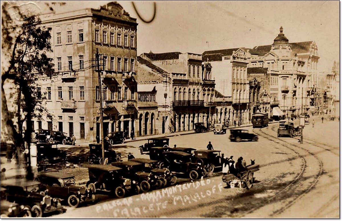 Praça XV em 1925.