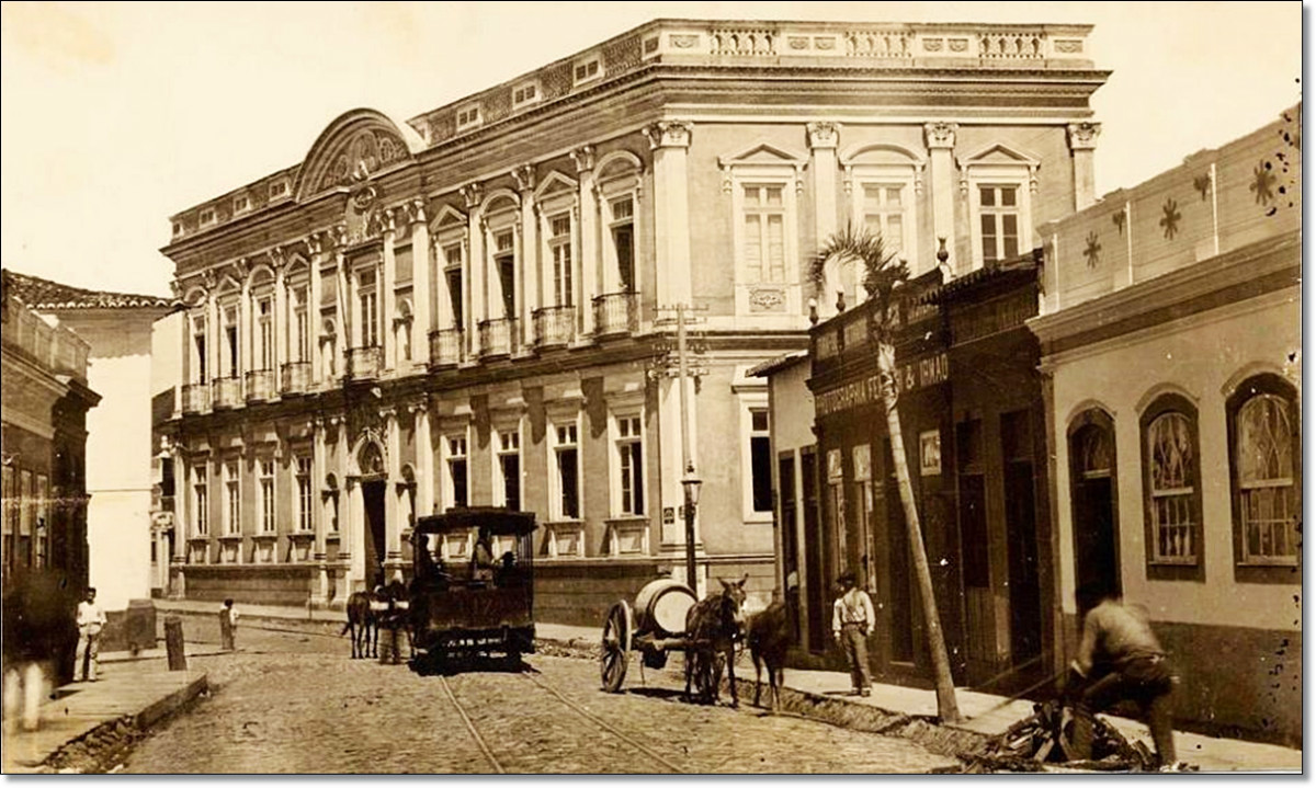 Rua Duque de Caxias final séc. XIX.