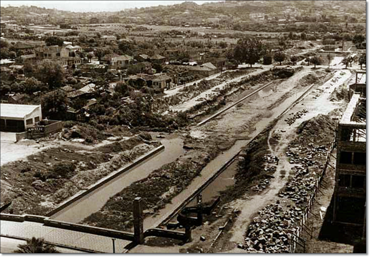 Arroio Dilúvio entre João Pessoa e Santana 1951.