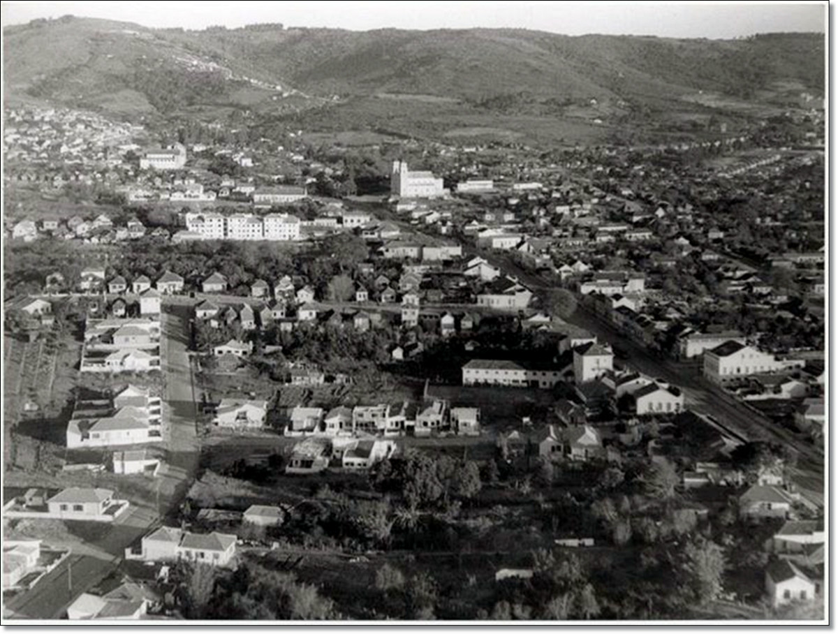 Bairro Glória década de 1950.