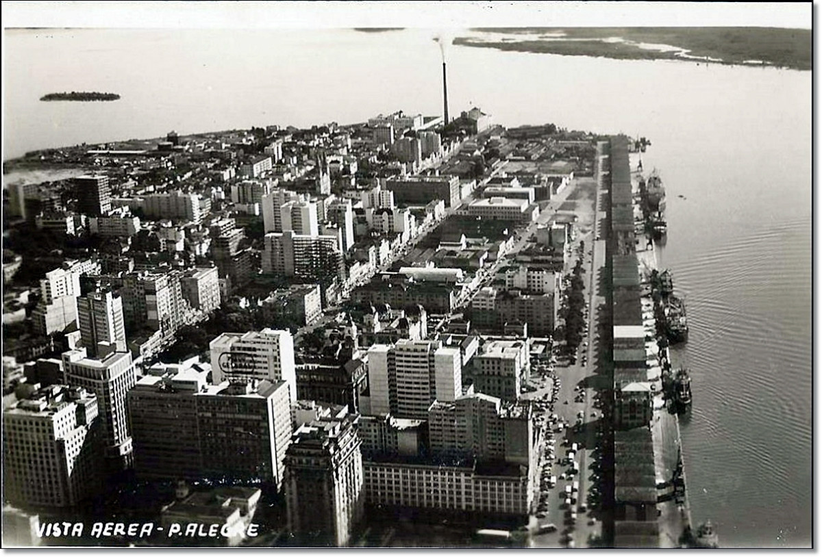 Centro Porto Alegre déc. 1960.