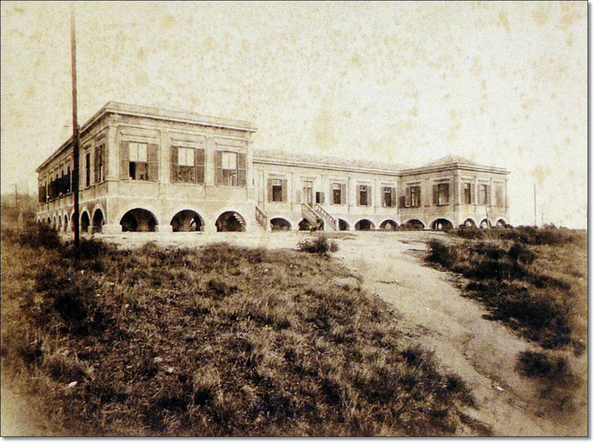 Hospital da Brigada Militar final déc. de 1920.