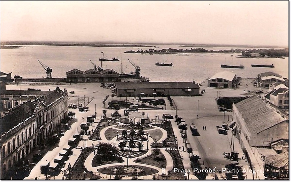 Praça Parobé 1925.