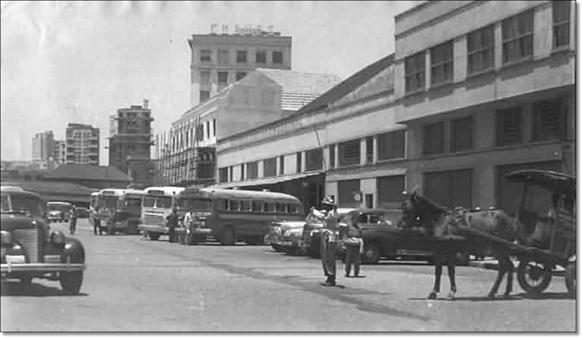 Antiga estação rodoviária déc. 50