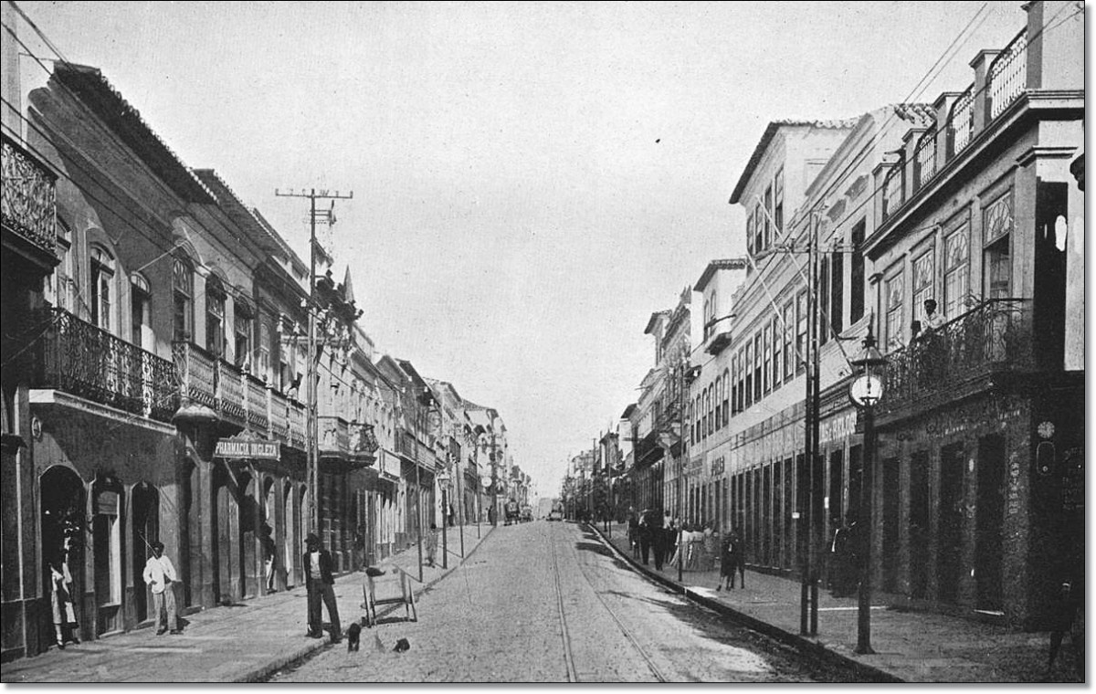 Rua dos Andradas 1913.