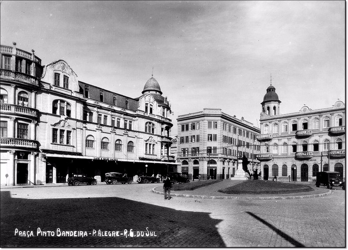 Voluntários da Pátria esq. Pinto Bandeira década 1930