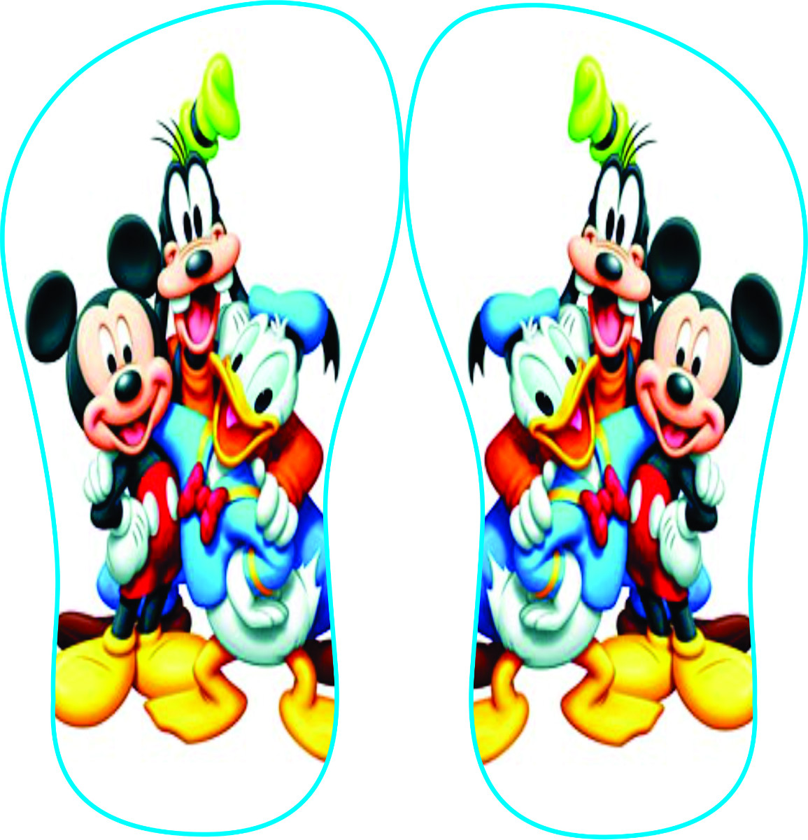 Donld Pateta Mickey