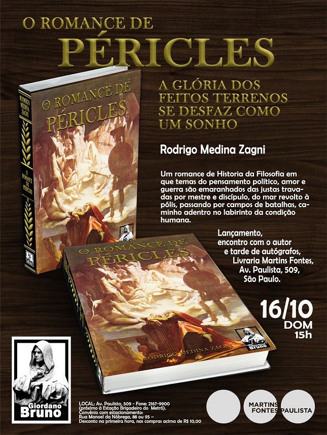 Lançamento de O romance de Péricles