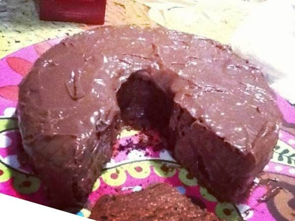 BOLO DE CHOCOLATE COM CÔCO