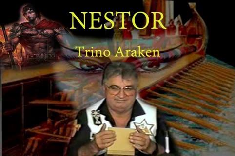 Salve Deus! O TRINO ARAKÉM! NESTOR! Salve Deus.