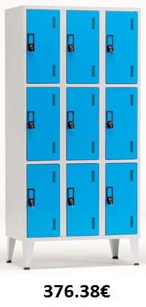Vestiário 9 Cacifos