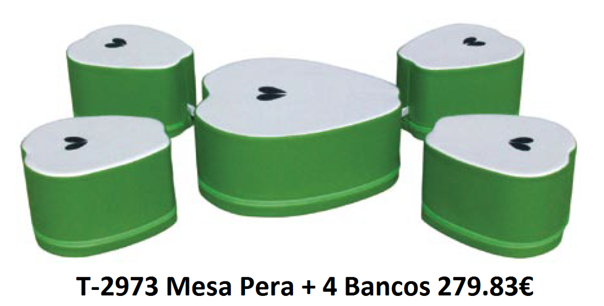 Mesa + 4 Bancos