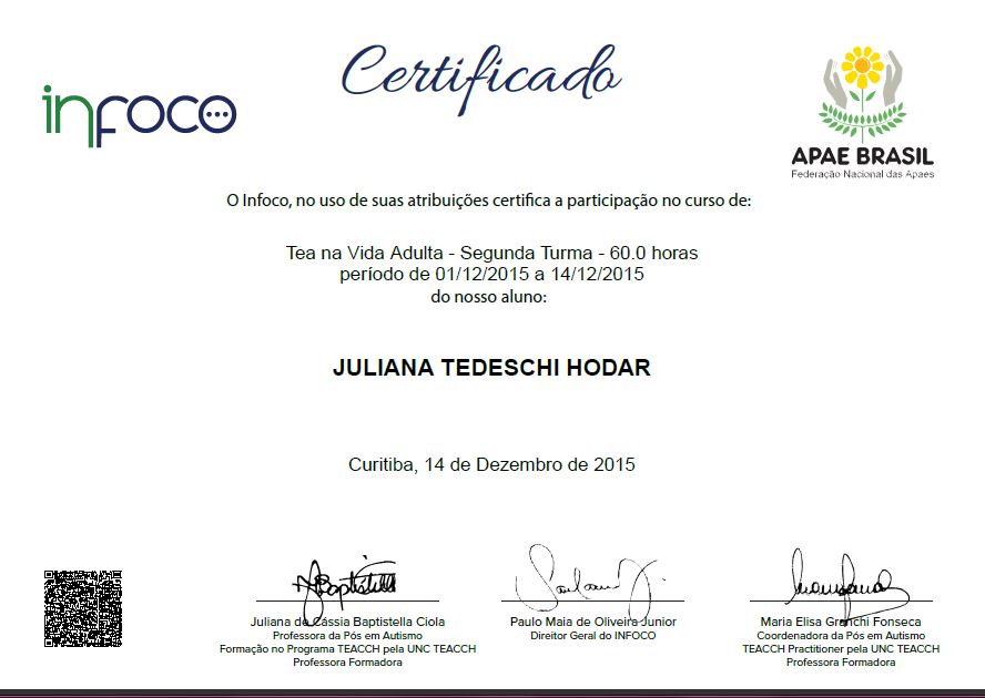 certificado