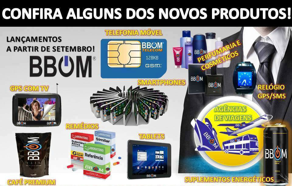 NOVOS PRODUTOS BBOM