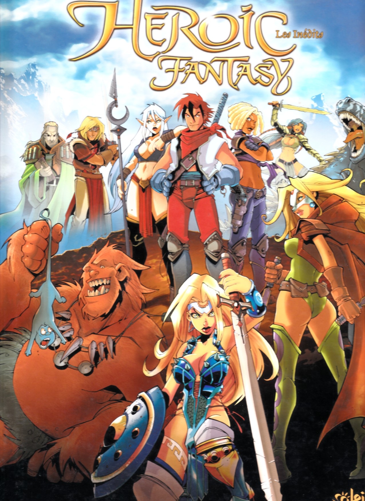 HEROIC FANTASY - LES IN&Eacute;DITS - 1 . HEROIC FANTASY - LES IN&Eacute;DITS