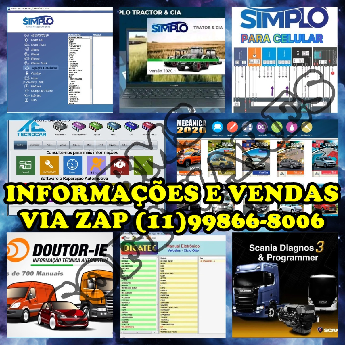 Programas Softwares e Diagramas Automotivos de Qualidade. Simplo 2022 - Dicatec - Dr Ie - Tecnocar - Mecânica 2020 -  Simplo Celular - Simplo Tratores - Scania Sdp3 - Spc Max Mx17 - Autocom Delphi - Kit Reparadores Volkswagen, Man e Cummins PACOTE_DE_SOFTWARES_2