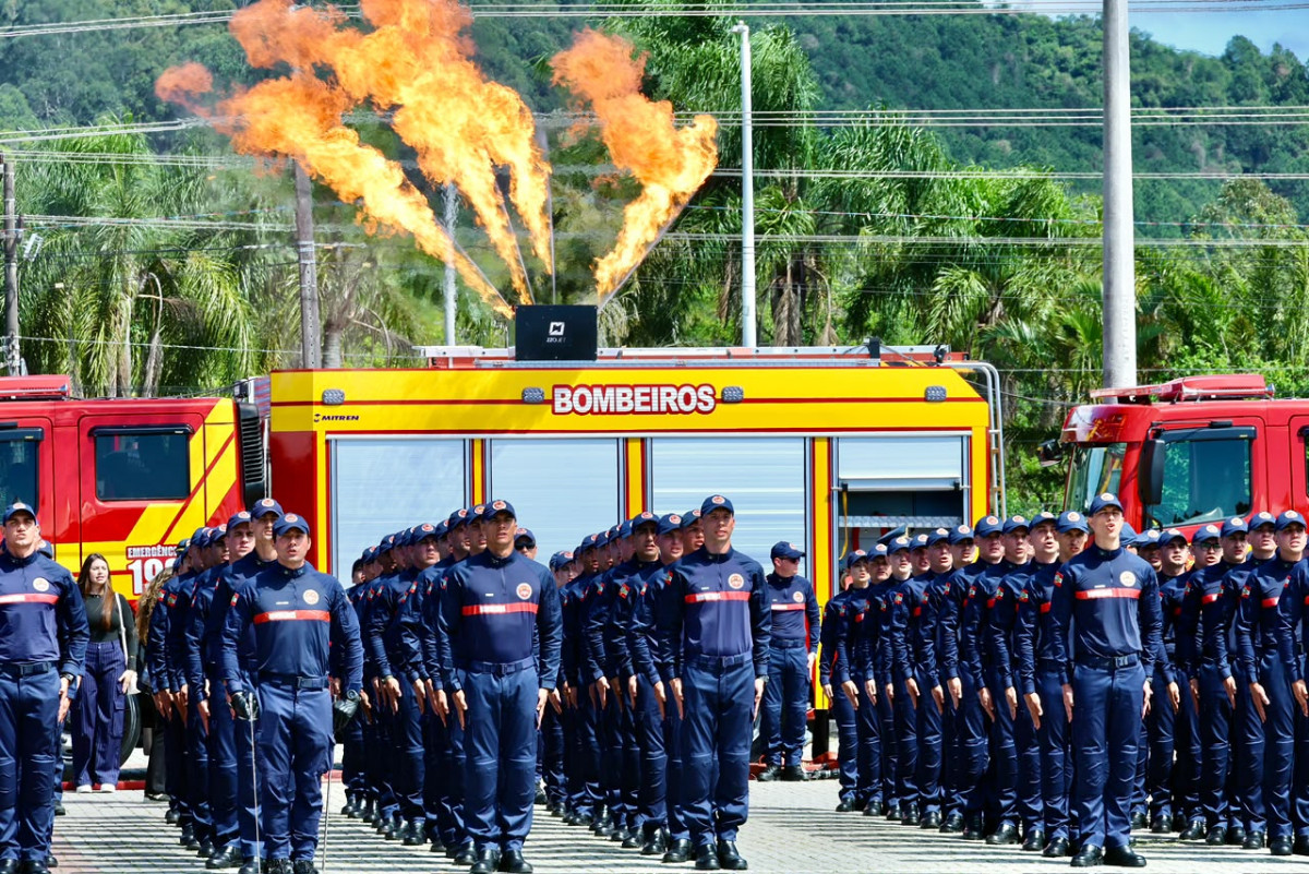 Corpo de Bombeiros Militar de SC celebra 100 anos