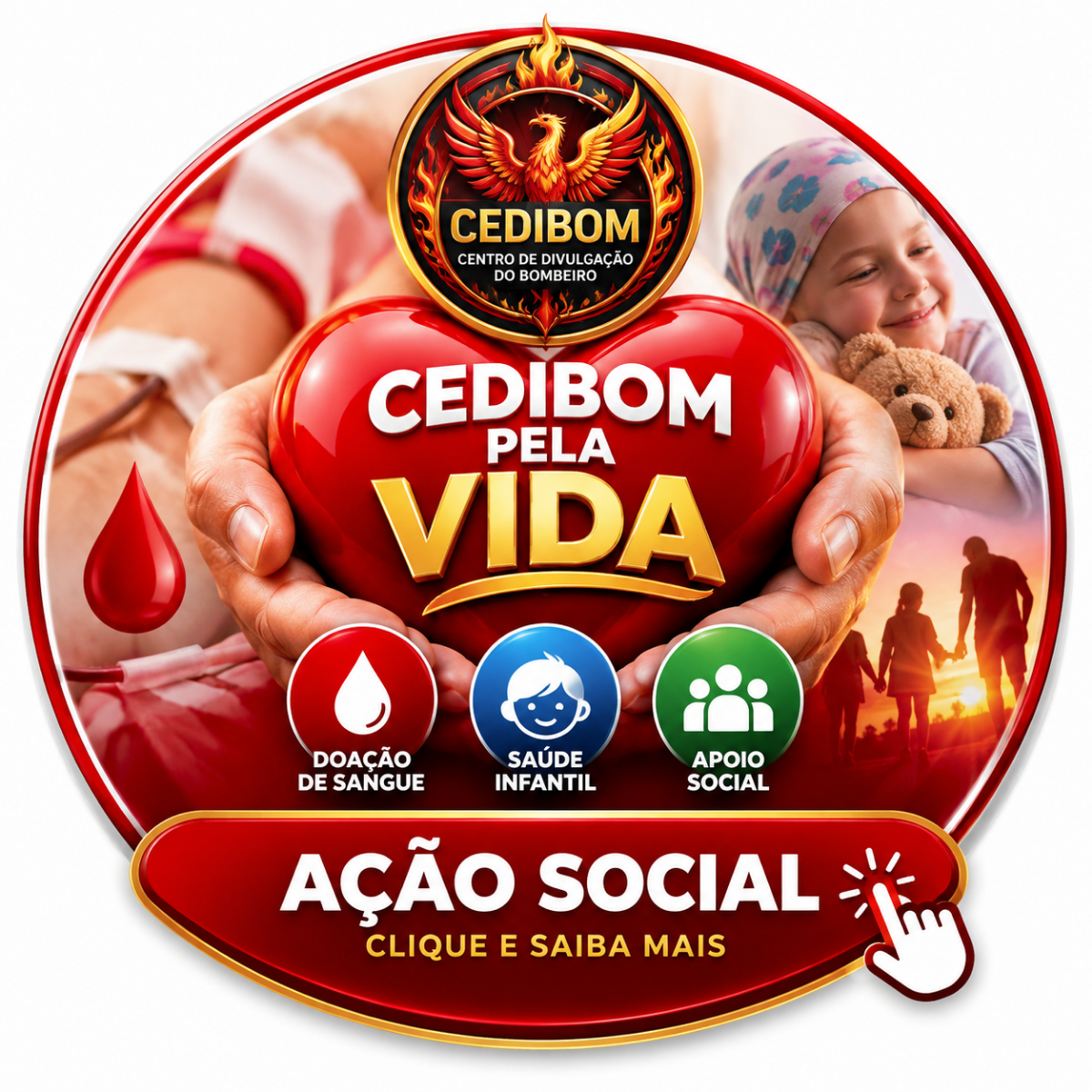 CEDIBOM Pela Vida - A&ccedil;&atilde;o Social
