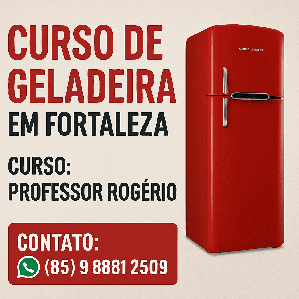 CURSO DE GELADEIRA EM FORTALEZA