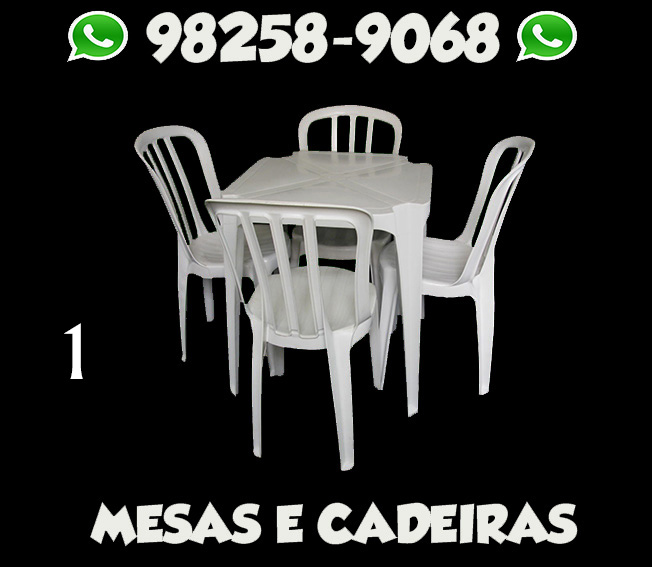 Locação de mesas e cadeiras Vila Carrão 