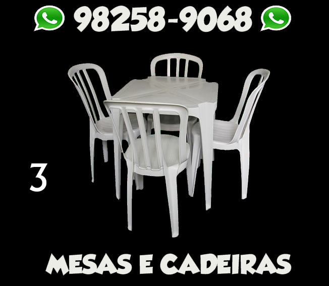 Locação de Cadeiras de plástico Vila Carrão   
