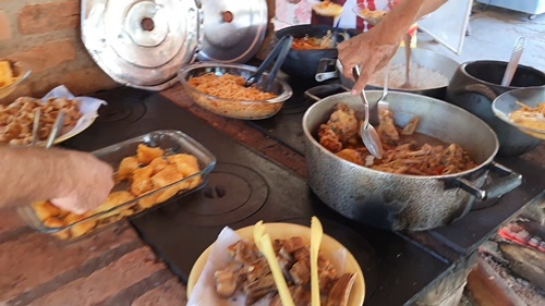 Almoço no Rancho das Cachoeiras, Caminho da Fé