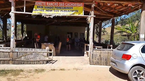 Ponto de Apoio para peregrinos, Rancho das Cachoeiras, Caminho da Fé