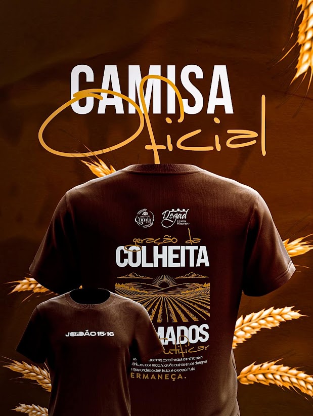 CAMISA DO 10º CONGRESSO DE JOVENS DA IEADERN
