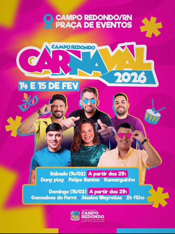 CARNAVAL EM CAMPO REDONDO-RN 2026